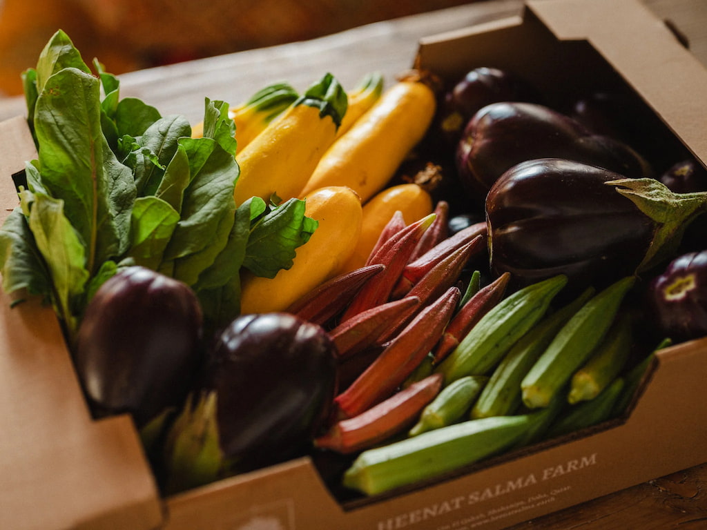 seasonal vegetable box- Agriculture products