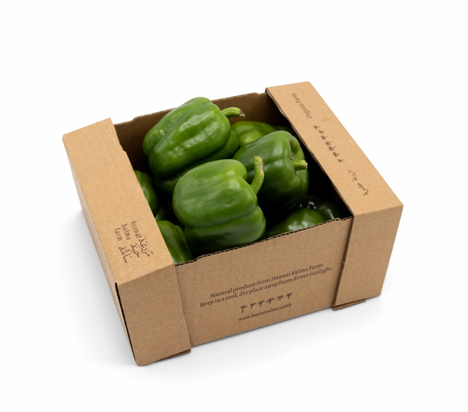 Buy fresh organic sweet peppers from Heenat Salma. Grown and harvested by our dedicated farmers, our sweet peppers ensure top quality and taste. Order now!