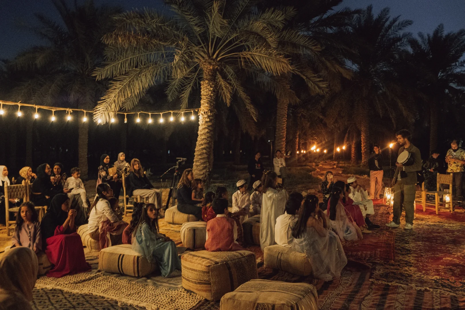 Garangao night at heenat salma farm